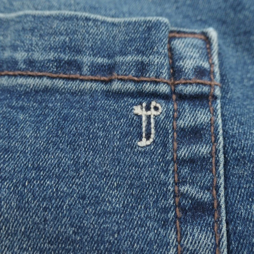 The Perfect Jean NYC Slim Fit Mens 36x32 Admiral MD Blue Stretch Denim Casual